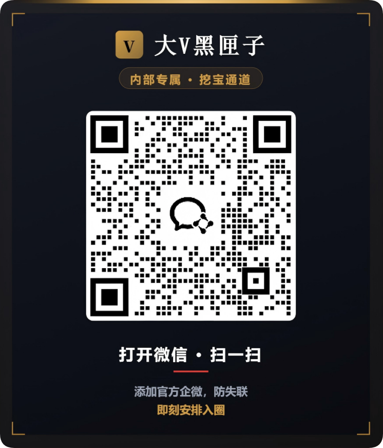 大V黑匣子 - VIP专属名片